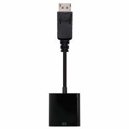 NANO CABLE Conversor DisplayPort Macho a VGA/SVGA Hembra Negro 0,15m
